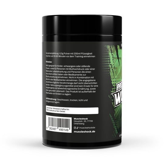 Creatin Supplement von Muscleshock im Fitness-Kontext