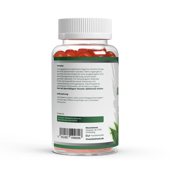 Fitness Supplemente von Muscleshock für effektiven Muskelaufbau