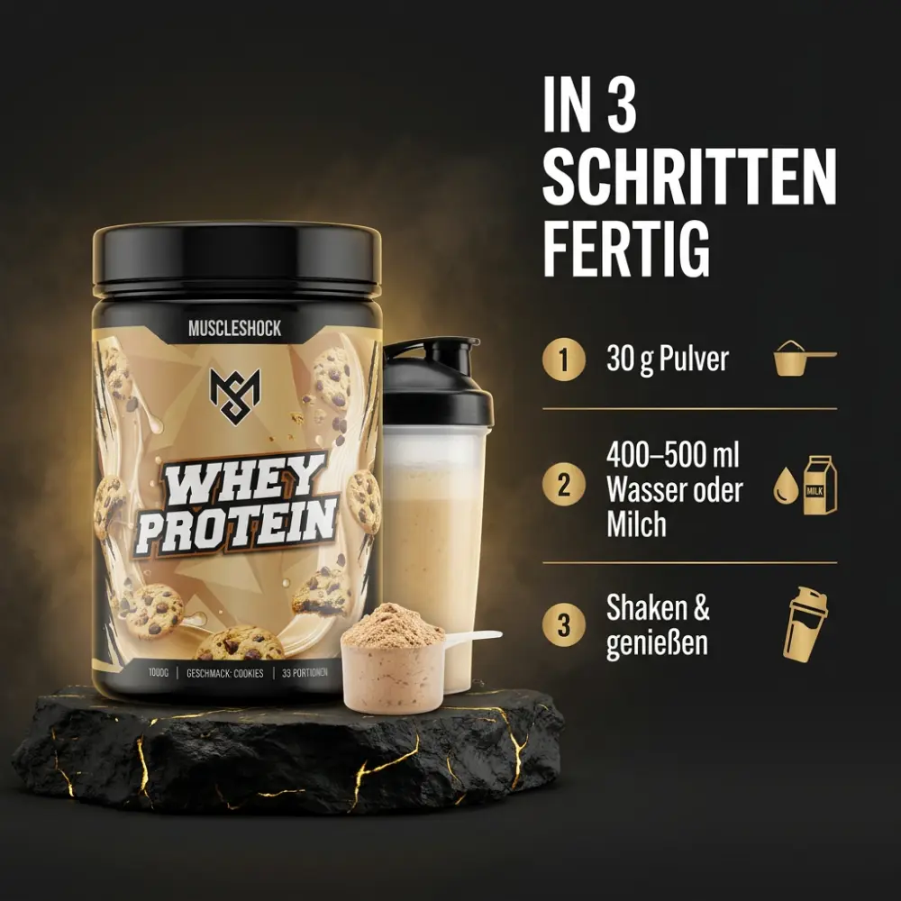 Whey Protein Erdbeere