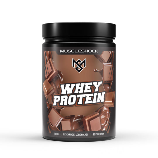 Whey Protein von Muscleshock für Muskelaufbau und Training
