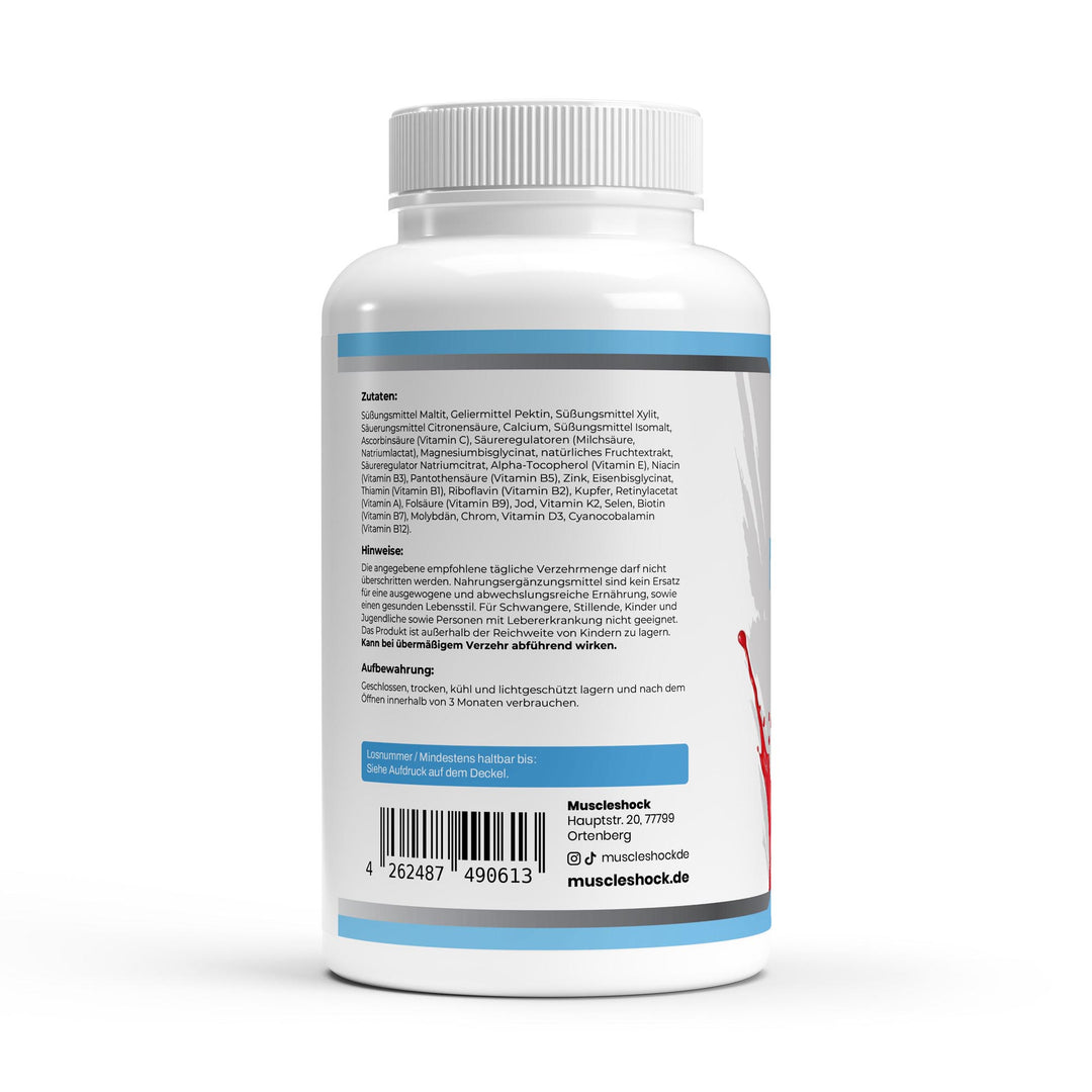 Whey Protein von Muscleshock als Unterstützung beim Muskelaufbau