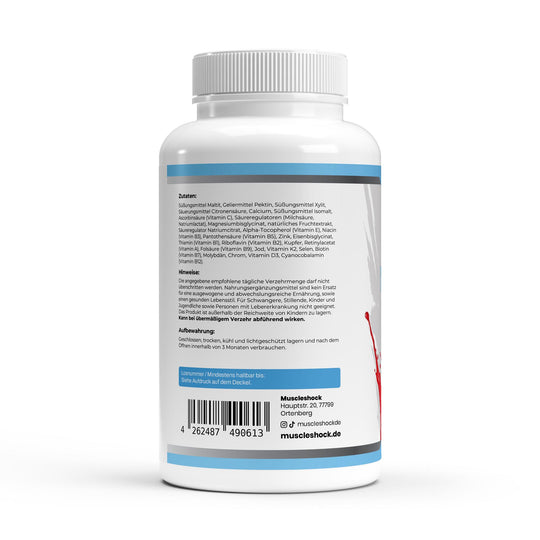 Whey Protein von Muscleshock als Unterstützung beim Muskelaufbau