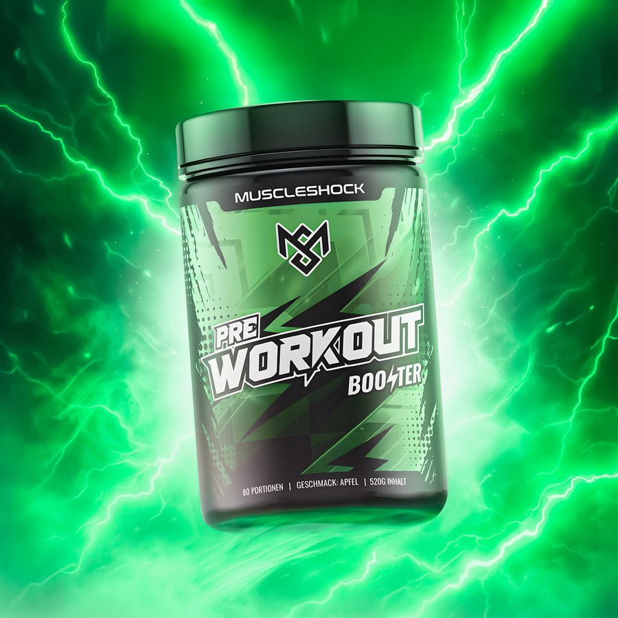 Proteinpulver und Kreatin von Muscleshock für effektiven Muskelaufbau
