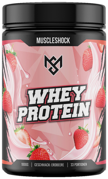 Whey Protein Erdbeere – Dose