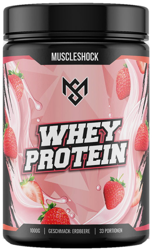 Whey Protein Erdbeere – Dose