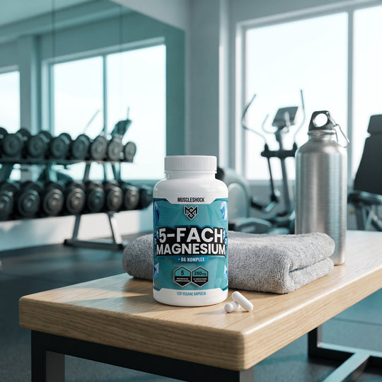 Muscleshock 5-fach Magnesium Komplex + B6 im Alltag