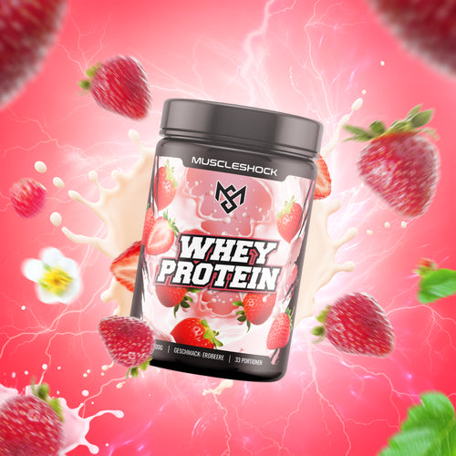 Whey Protein Erdbeere